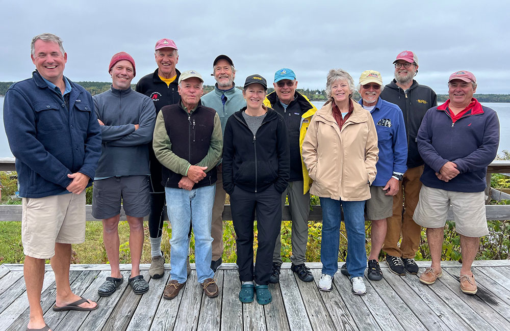 Group shot of 2024 shellback national racers and committee